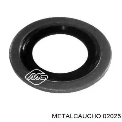 02025 Metalcaucho прокладка пробки поддона двигателя