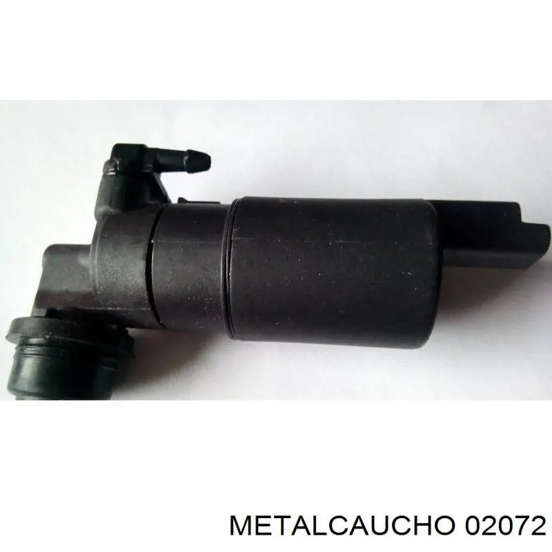 02072 Metalcaucho насос-мотор омывателя стекла переднего