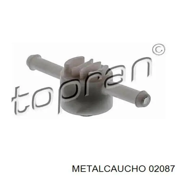 02087 Metalcaucho датчик износа тормозных колодок передний