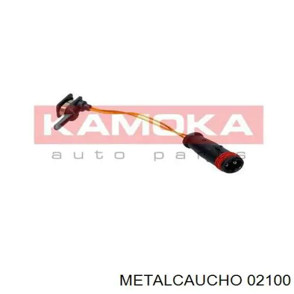 02100 Metalcaucho датчик износа тормозных колодок задний