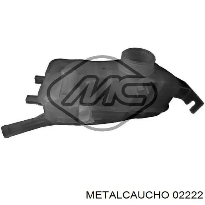 Бачок системы охлаждения 02222 Metalcaucho