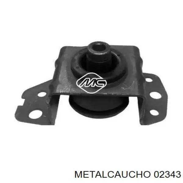 02343 Metalcaucho подушка (опора двигателя правая)