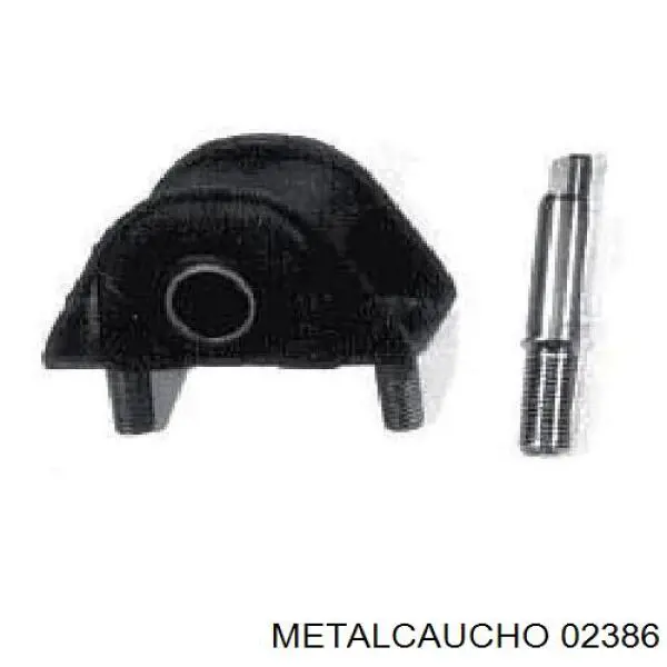 02386 Metalcaucho сайлентблок переднего нижнего рычага