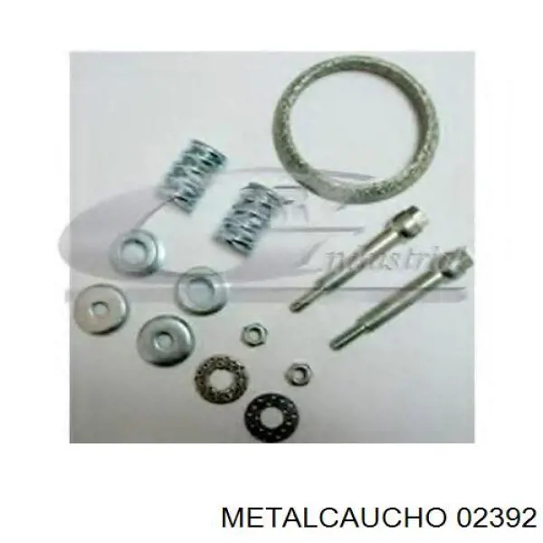 02392 Metalcaucho прокладка приемной трубы глушителя