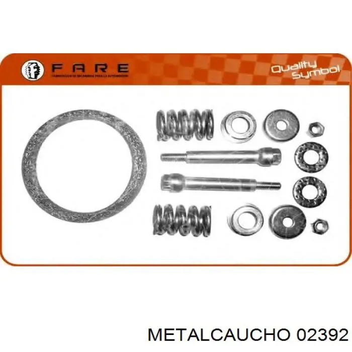 Прокладка глушителя 179841 Peugeot/Citroen