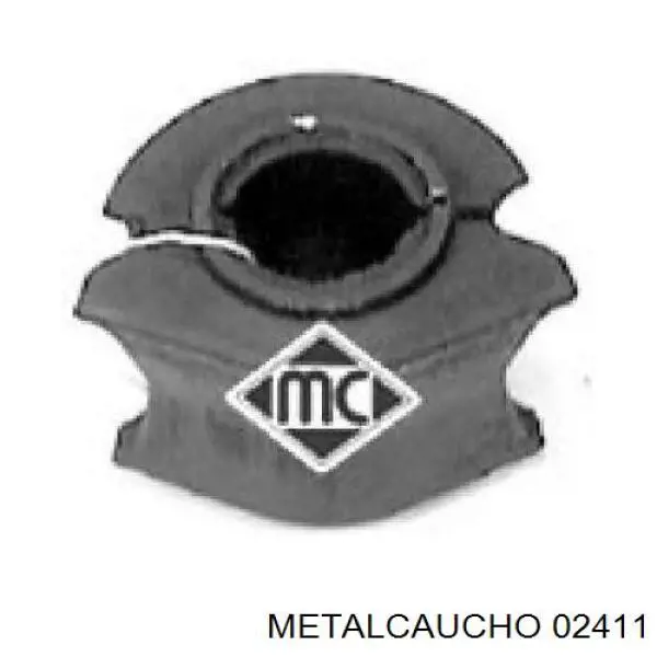 Втулка стойки стабилизатора Metalcaucho 02411
