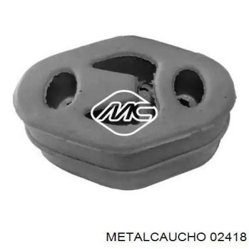 Подушка глушителя 02418 Metalcaucho