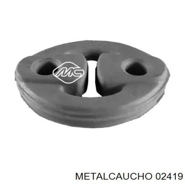 02419 Metalcaucho подушка крепления глушителя