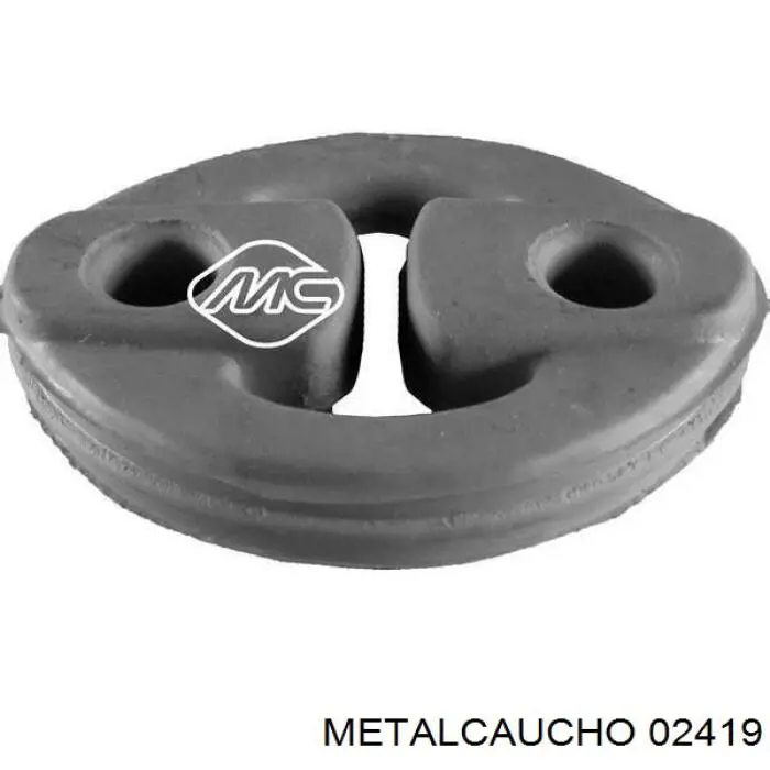 Soporte, silenciador 02419 Metalcaucho