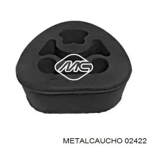 02422 Metalcaucho подушка крепления глушителя