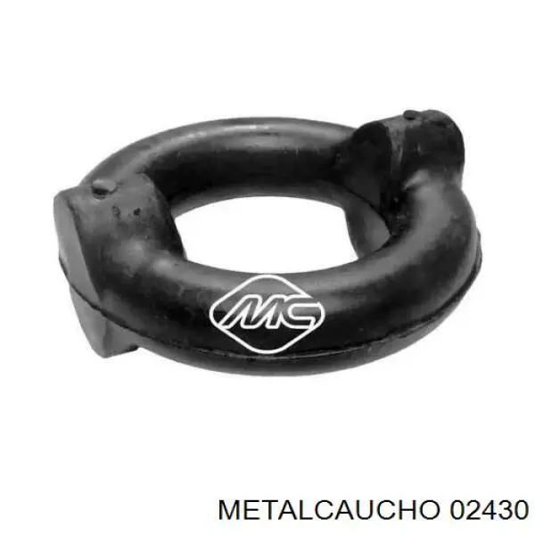 02430 Metalcaucho подушка крепления глушителя