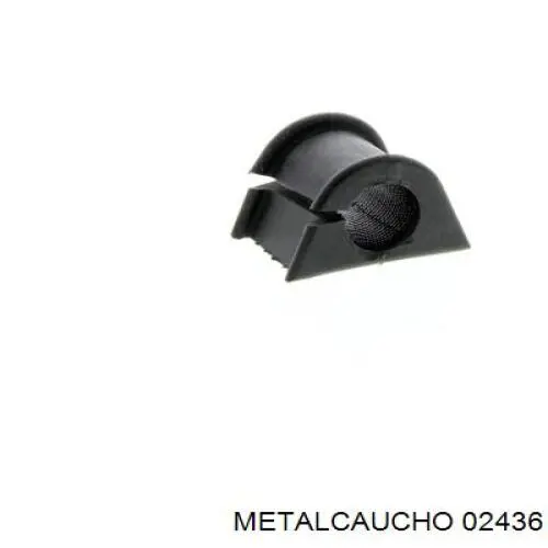 02436 Metalcaucho втулка стабилизатора переднего внутренняя