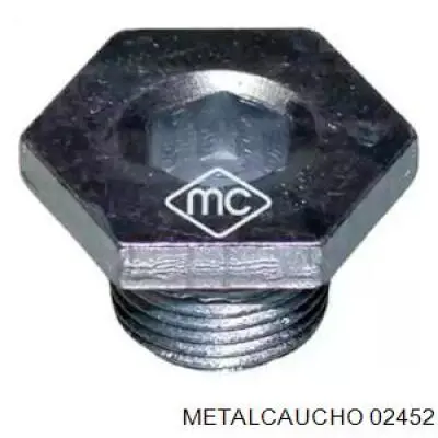 02452 Metalcaucho пробка поддона двигателя