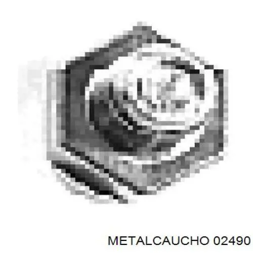 Tapón roscado, colector de aceite 02490 Metalcaucho
