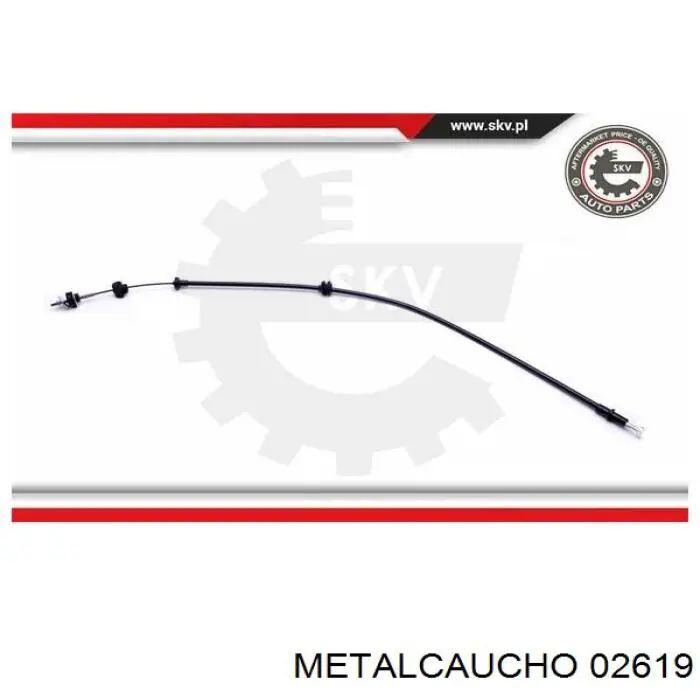 Пружина болта крепления коллектора 02619 Metalcaucho