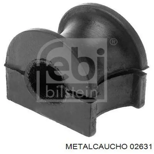 02631 Metalcaucho втулка стабилизатора переднего