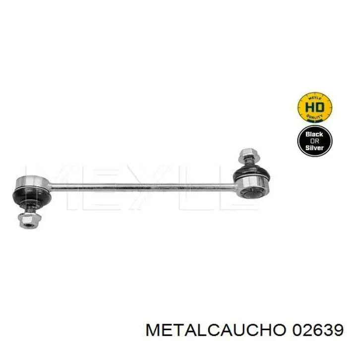 Soporte, silenciador 02639 Metalcaucho
