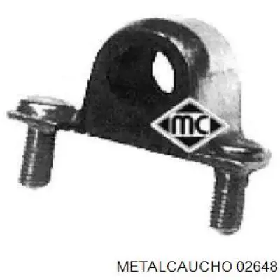02648 Metalcaucho втулка стабилизатора переднего