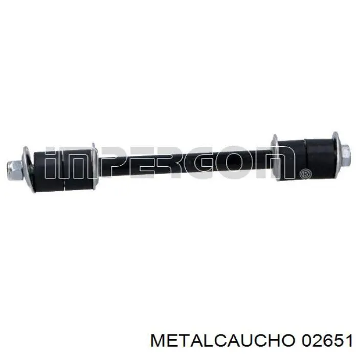 02651 Metalcaucho втулка стойки переднего стабилизатора