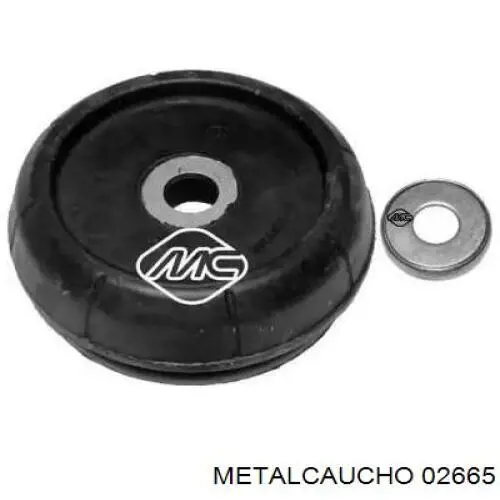02665 Metalcaucho опора амортизатора переднего