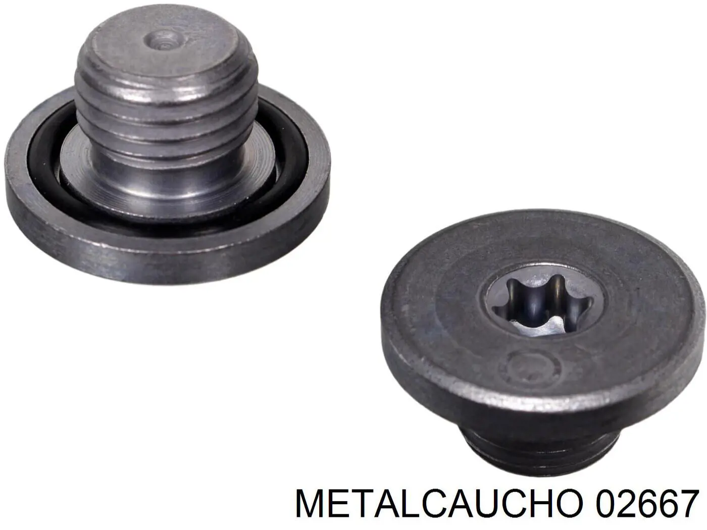 02667 Metalcaucho пробка поддона двигателя