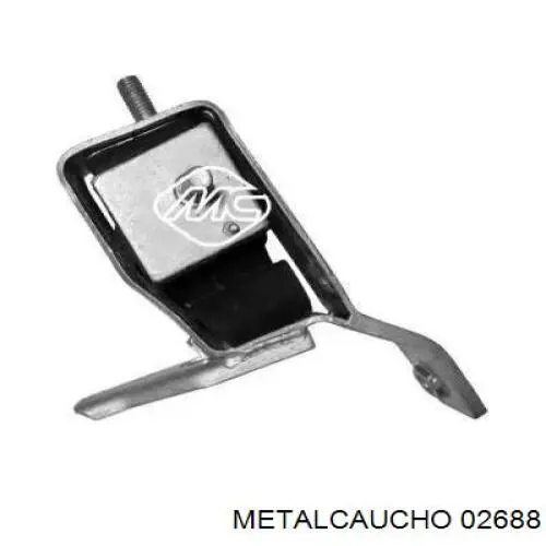 02688 Metalcaucho подушка (опора двигателя правая)