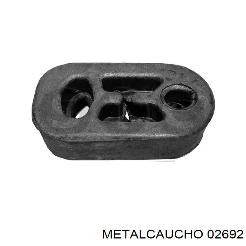 02692 Metalcaucho подушка крепления глушителя