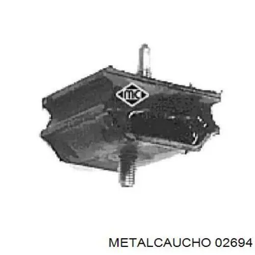 02694 Metalcaucho подушка задней балки