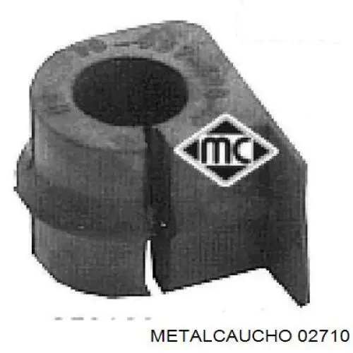 02710 Metalcaucho втулка стабилизатора переднего