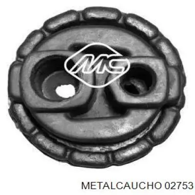 02753 Metalcaucho подушка крепления глушителя
