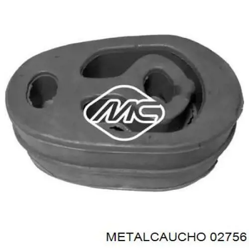 Подушка глушителя 02756 Metalcaucho