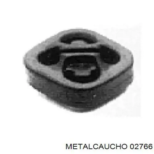 02766 Metalcaucho подушка крепления глушителя