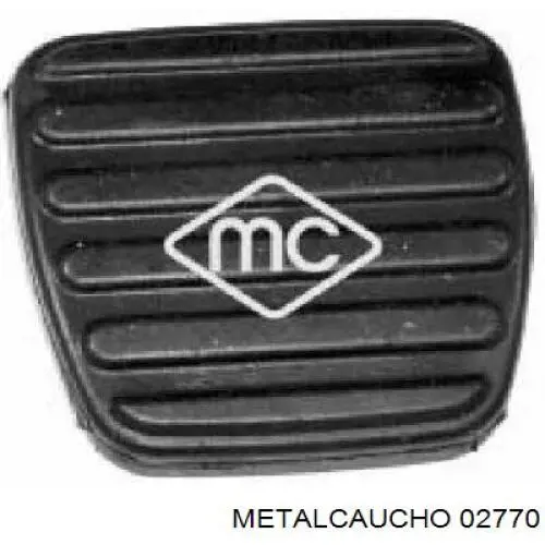 Накладка педали тормоза 450412 Peugeot/Citroen