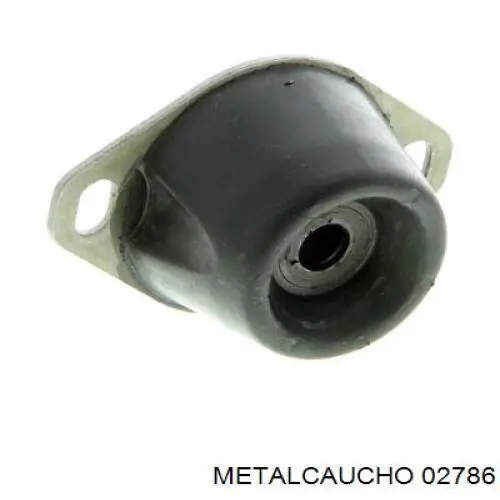 02786 Metalcaucho подушка (опора двигателя левая)