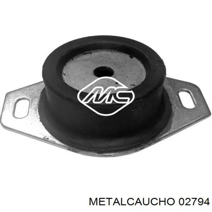 02794 Metalcaucho подушка (опора двигателя левая)