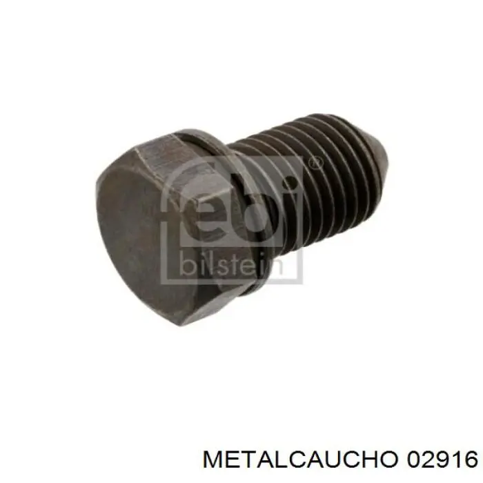 Пробка піддона двигуна 02916 Metalcaucho