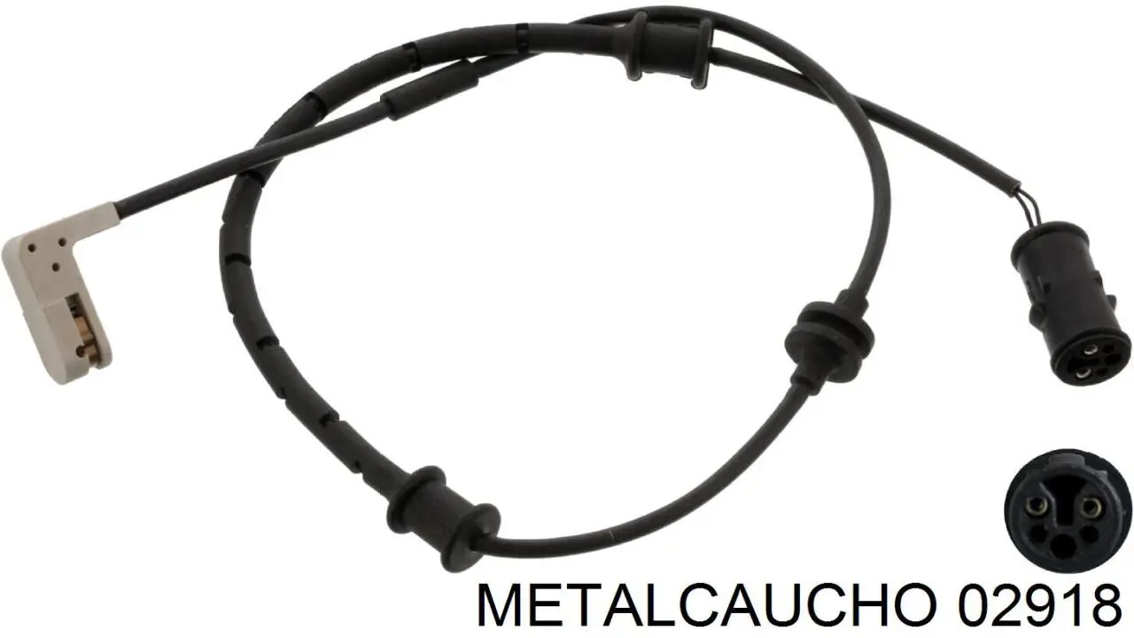 Опора амортизатора переднего левого Metalcaucho 02918 цена, от 24.01 USD