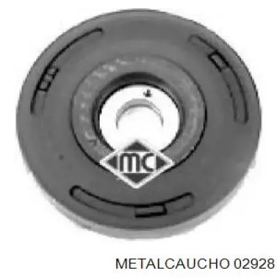 02928 Metalcaucho шкив коленвала