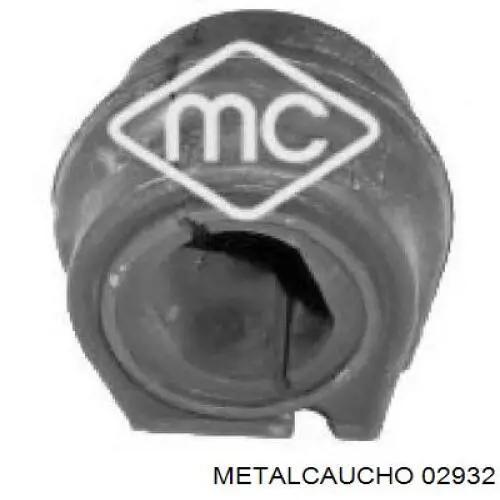 Купить 02932 Metalcaucho Втулки переднего стабилизатора