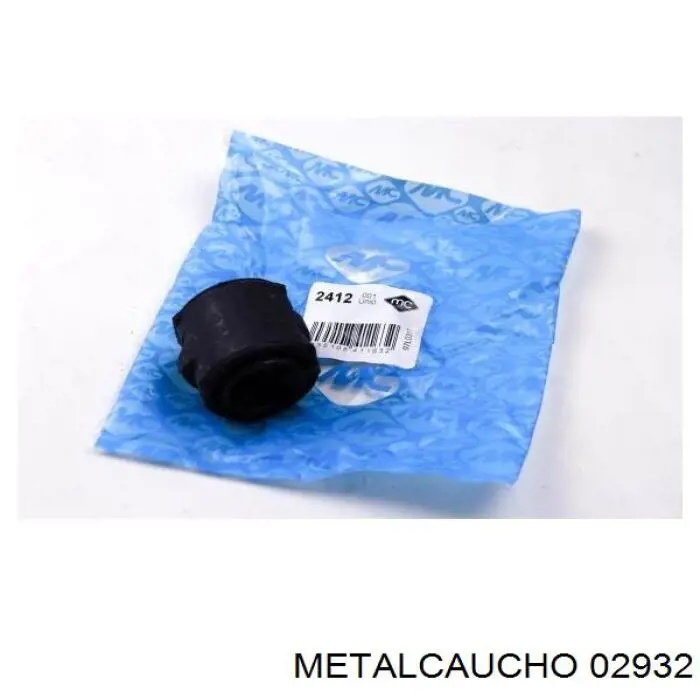 Втулка стабилизатора переднего 02932 Metalcaucho