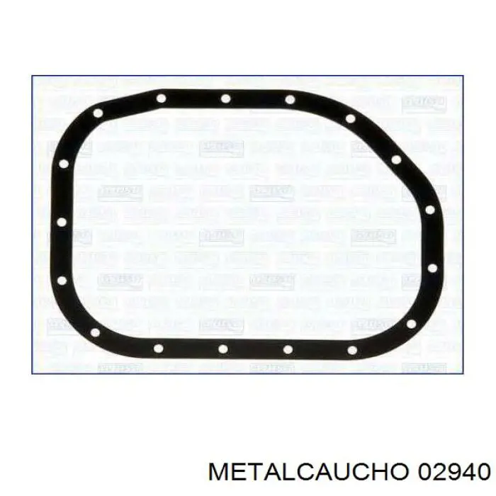 02940 Metalcaucho прокладка приемной трубы глушителя