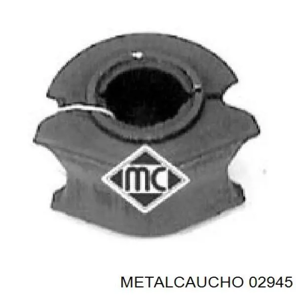 02945 Metalcaucho Разрезная втулка стабилизатора