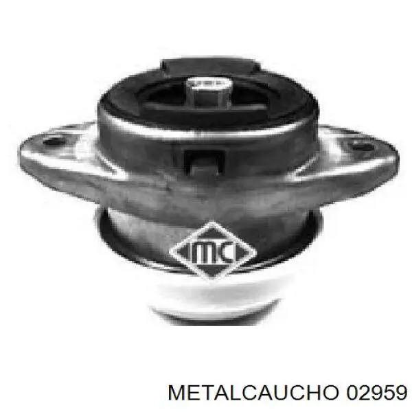 Правая подушка двигателя 02959 Metalcaucho