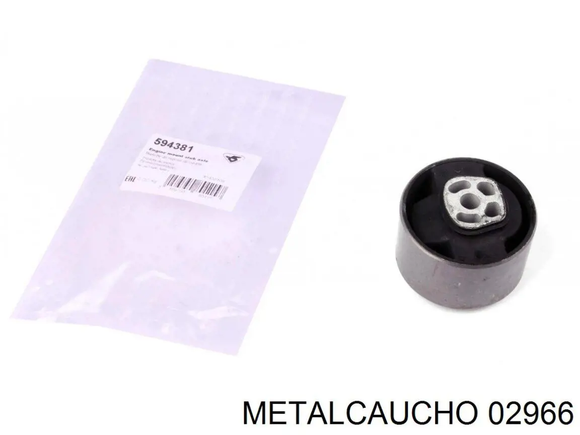 Купить 02966 Metalcaucho Задняя втулка двигателя
