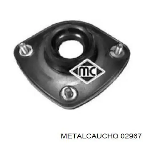 02967 Metalcaucho опора амортизатора переднего