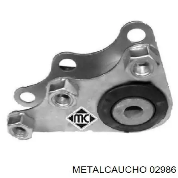 Купить 02986 Metalcaucho Правая опора двигателя