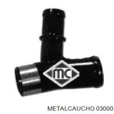 03000 Metalcaucho фланец системы охлаждения (тройник)