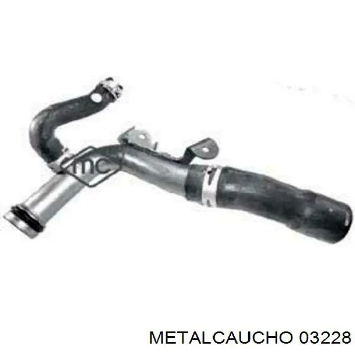 03228 Metalcaucho патрубок системи охолодження