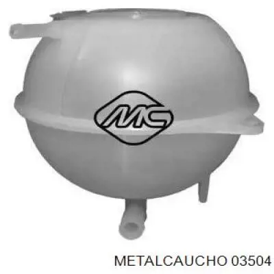 03504 Metalcaucho бачок