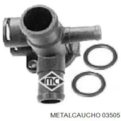 Фланец системы охлаждения 03505 Metalcaucho